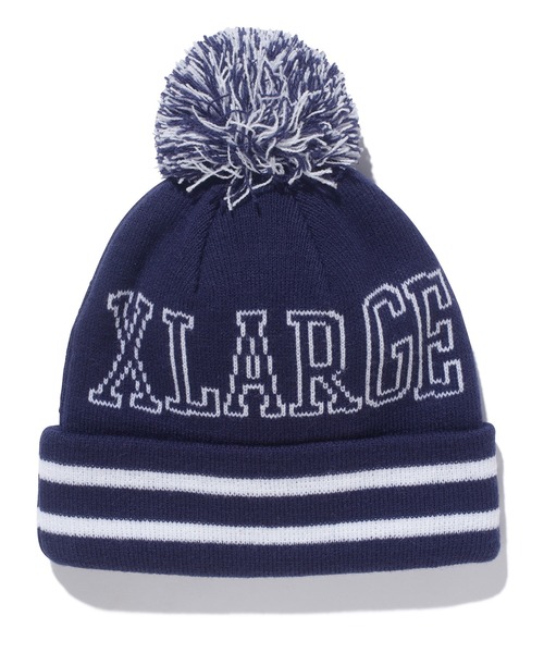 XLARGE(エクストララージ)の「POMPOM KNIT CAP(ニットキャップ/ビーニー・メンズ・ネイビー/ブラック/グリーン・ONE SIZE)」の14枚目の写真