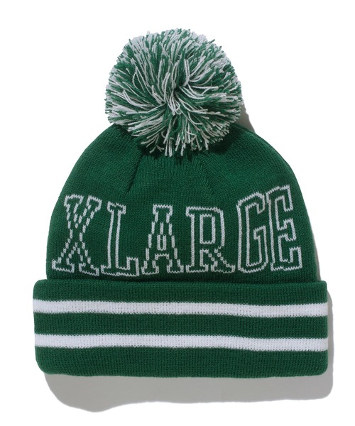 XLARGE(エクストララージ)の「POMPOM KNIT CAP(ニットキャップ/ビーニー・メンズ・ネイビー/ブラック/グリーン・ONE SIZE)」の15枚目の写真