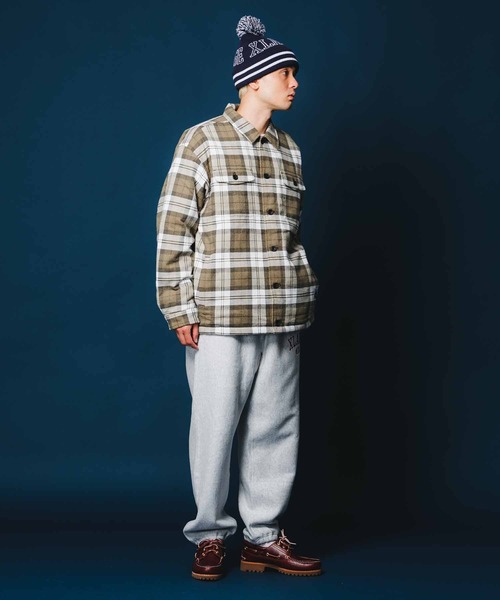 XLARGE(エクストララージ)の「POMPOM KNIT CAP(ニットキャップ/ビーニー・メンズ・ネイビー/ブラック/グリーン・ONE SIZE)」の10枚目の写真