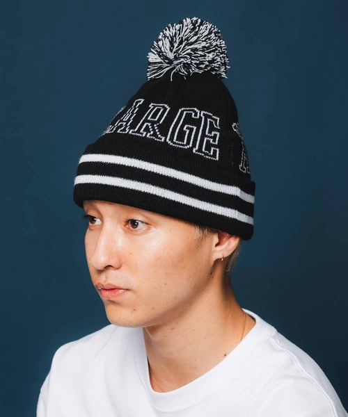 XLARGE(エクストララージ)の「POMPOM KNIT CAP(ニットキャップ/ビーニー・メンズ・ネイビー/ブラック/グリーン・ONE SIZE)」の19枚目の写真
