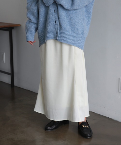 feepur（フェピュール）の「【TALLサイズあり】サテンマーメイド