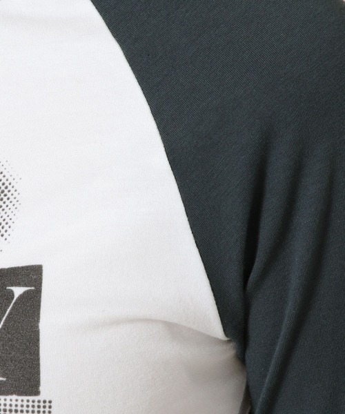 MAGPIEROBIN（マグパイロビン）の「MAGPIE ROBIN／EYES ラグラン長袖Tシャツ 2170623（Tシャツ/カットソー・レディース・ホワイト/ベージュ・FREE）」の8枚目の写真