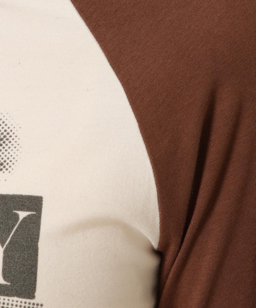 MAGPIEROBIN（マグパイロビン）の「MAGPIE ROBIN／EYES ラグラン長袖Tシャツ 2170623（Tシャツ/カットソー・レディース・ホワイト/ベージュ・FREE）」の20枚目の写真