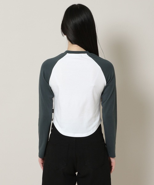 MAGPIEROBIN（マグパイロビン）の「MAGPIE ROBIN／EYES ラグラン長袖Tシャツ 2170623（Tシャツ/カットソー・レディース・ホワイト/ベージュ・FREE）」の19枚目の写真