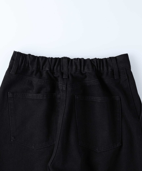 HONEYSUCKLE ROSE(ハニーサックルローズ)の「【HONEYSUCKLE ROSE】タックバルーンデニムパンツ(デニムパンツ・レディース・ブラック・M/S/L)」の3枚目の写真