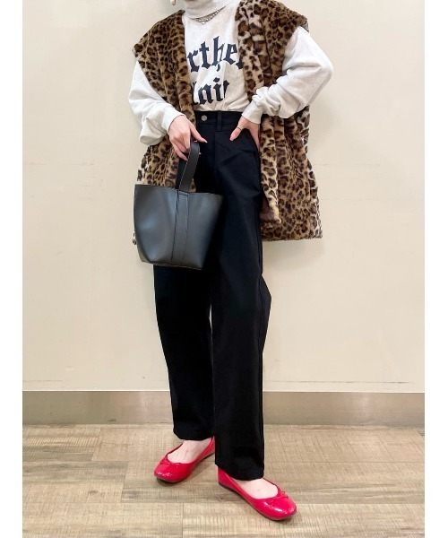 HONEYSUCKLE ROSE(ハニーサックルローズ)の「【HONEYSUCKLE ROSE】タックバルーンデニムパンツ(デニムパンツ・レディース・ブラック・M/S/L)」の8枚目の写真