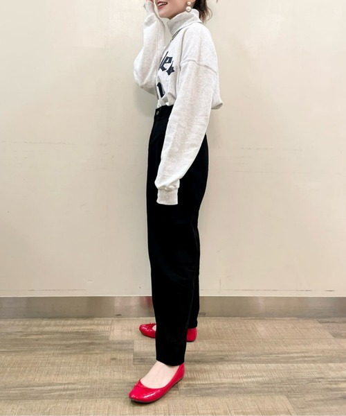 HONEYSUCKLE ROSE(ハニーサックルローズ)の「【HONEYSUCKLE ROSE】タックバルーンデニムパンツ(デニムパンツ・レディース・ブラック・M/S/L)」の7枚目の写真