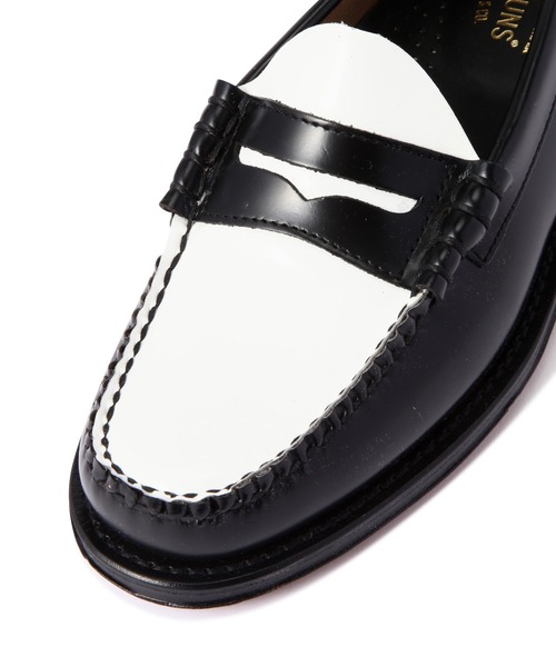 G.H.BASS(ジーエイチバス)の「G.H.BASS (ジーエイチバス) LARSON MOC PENNY /BA11010H(ローファー・メンズ・ブラック系その他/ブラック・7.5/8/8.5/9/7)」の10枚目の写真