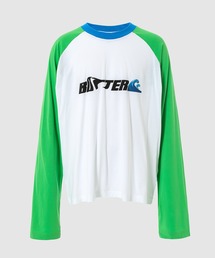 BOTTER | T-SHIRT LS RAGLAN BOTTER WAVE PRINT(Tシャツ/カットソー)
