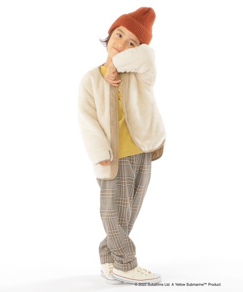 SHIPS(シップス)の「SHIPS KIDS:ニット ワッチ キャップ(ニットキャップ/ビーニー・キッズ・マスタード/チャコールグレー/アイボリー/ブラウン系その他・ONE SIZE)」の19枚目の写真
