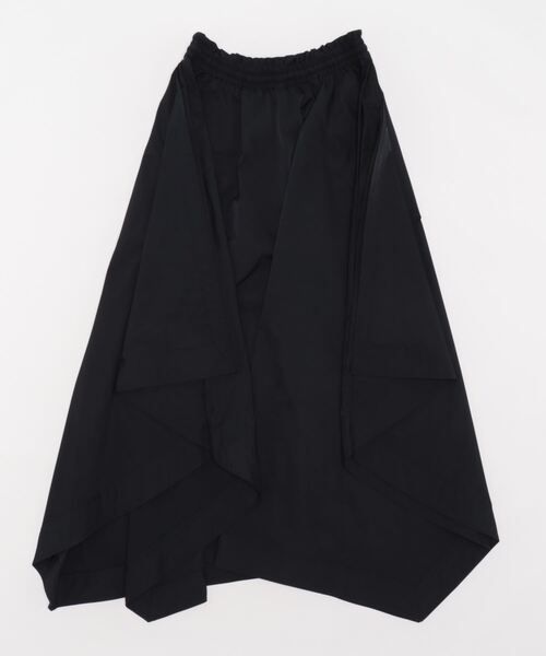 LANVIN en blue【VERY掲載】タフタスクエアヘムスカート LANVIN en Bleu（ランバンオンブルー）の「【VERY掲載】タフタ