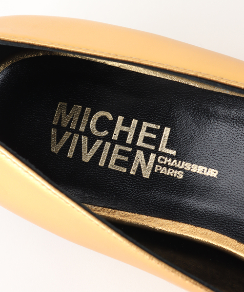 Deuxieme Classe(ドゥーズィエムクラス)の「【MICHEL VIVIEN/ミッシェルヴィヴィアン】 バレエシューズ(バレエシューズ・レディース・ゴールド・37/38/39/36)」の7枚目の写真