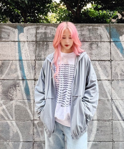 Figments（フィグメンツ）の「what if　ロゴロンＴ（Tシャツ/カットソー・レディース・ブラック/杢グレー・FREE）」の3枚目の写真