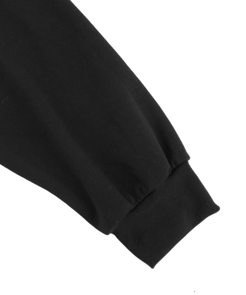 Figments（フィグメンツ）の「what if　ロゴロンＴ（Tシャツ/カットソー・レディース・ブラック/杢グレー・FREE）」の7枚目の写真