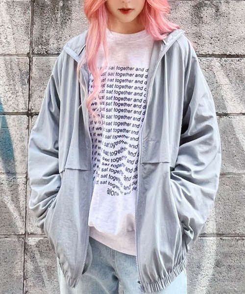 Figments（フィグメンツ）の「what if　ロゴロンＴ（Tシャツ/カットソー・レディース・ブラック/杢グレー・FREE）」の14枚目の写真