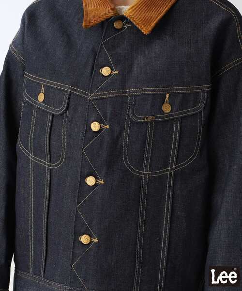 THE SHOP TK (ザ ショップ ティーケー )の「◆【Lee別注】インナーブランケットデニムジャケット(デニムジャケット・レディース・ブラック/ネイビー・12)」の15枚目の写真