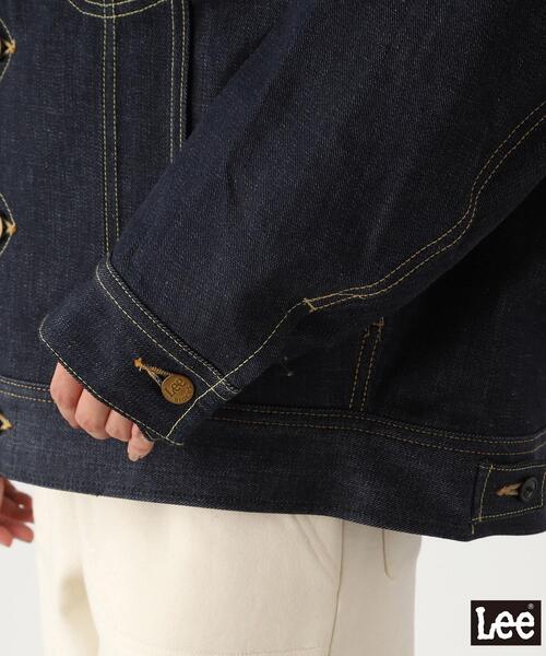 THE SHOP TK (ザ ショップ ティーケー )の「◆【Lee別注】インナーブランケットデニムジャケット(デニムジャケット・レディース・ブラック/ネイビー・12)」の9枚目の写真