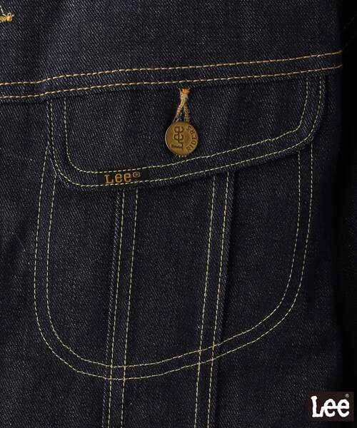 THE SHOP TK (ザ ショップ ティーケー )の「◆【Lee別注】インナーブランケットデニムジャケット(デニムジャケット・レディース・ブラック/ネイビー・12)」の19枚目の写真