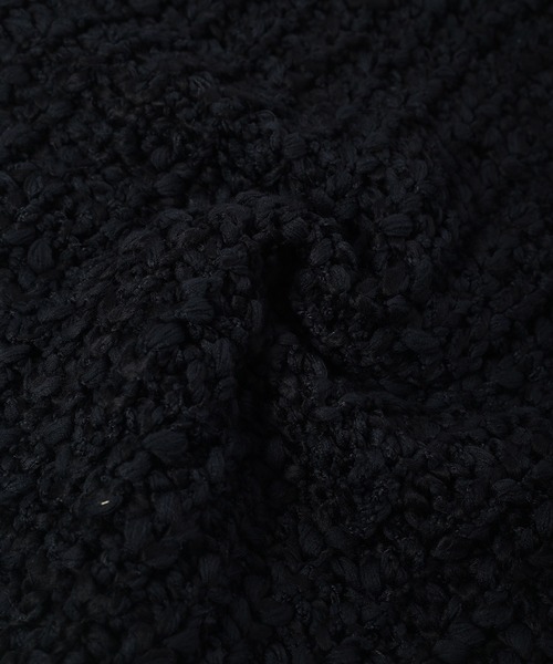 fifth（フィフス）の「ランタンヤーンショートニット（ニット/セーター・レディース・ブラック/ホワイト・M）」の16枚目の写真