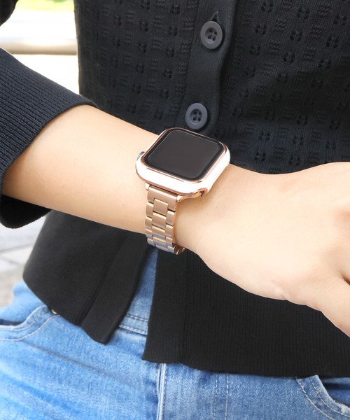 Urban Coral(アーバンコーラル)の「Apple Watch Band / アップルウォッチ バンド スリムステンレス / Urban Coral(アナログ腕時計・レディース・ブラック/ピンク/シルバー/ゴールド/ピンクゴールド/ゴールド系その他・40mm/44mm)」の5枚目の写真