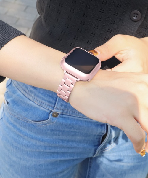 Urban Coral(アーバンコーラル)の「Apple Watch Band / アップルウォッチ バンド スリムステンレス / Urban Coral(アナログ腕時計・レディース・ブラック/ピンク/シルバー/ゴールド/ピンクゴールド/ゴールド系その他・40mm/44mm)」の3枚目の写真