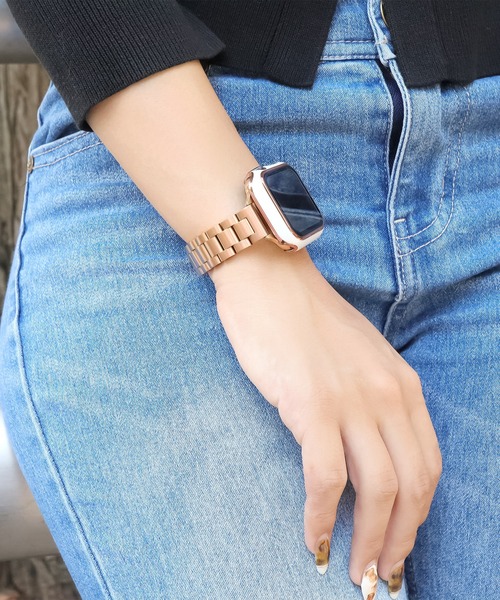 Urban Coral(アーバンコーラル)の「Apple Watch Band / アップルウォッチ バンド スリムステンレス / Urban Coral(アナログ腕時計・レディース・ブラック/ピンク/シルバー/ゴールド/ピンクゴールド/ゴールド系その他・40mm/44mm)」の14枚目の写真