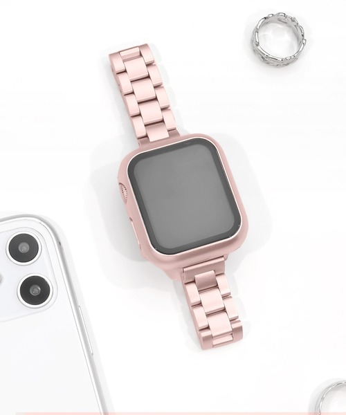 Urban Coral(アーバンコーラル)の「Apple Watch Band / アップルウォッチ バンド スリムステンレス / Urban Coral(アナログ腕時計・レディース・ブラック/ピンク/シルバー/ゴールド/ピンクゴールド/ゴールド系その他・40mm/44mm)」の9枚目の写真