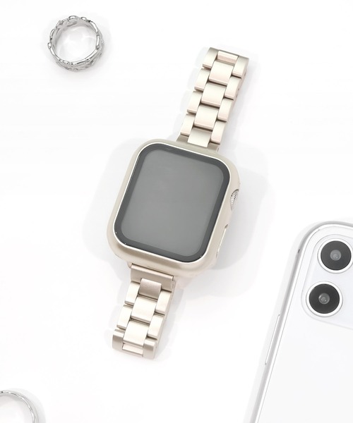 Urban Coral(アーバンコーラル)の「Apple Watch Band / アップルウォッチ バンド スリムステンレス / Urban Coral(アナログ腕時計・レディース・ブラック/ピンク/シルバー/ゴールド/ピンクゴールド/ゴールド系その他・40mm/44mm)」の10枚目の写真