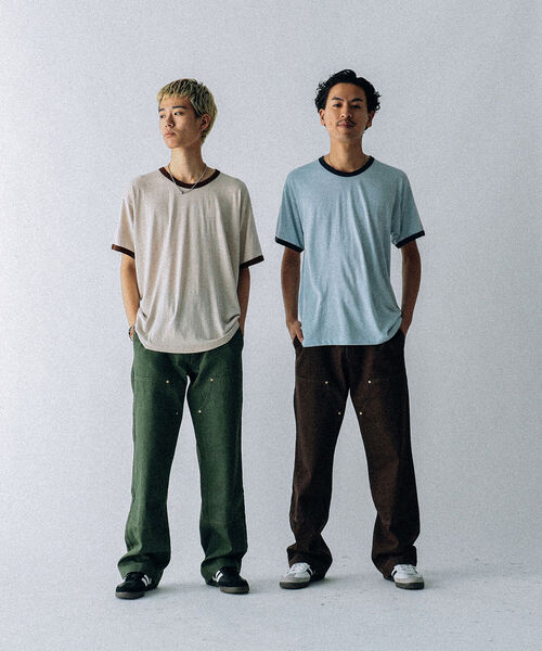 VAPORIZE(ヴェイパライズ)の「VAPORIZE / Damage Ringer T-Shirt(Tシャツ/カットソー・メンズ・ブルー/ブラウン・LARGE/X-LARGE/MEDIUM/SMALL)」の15枚目の写真