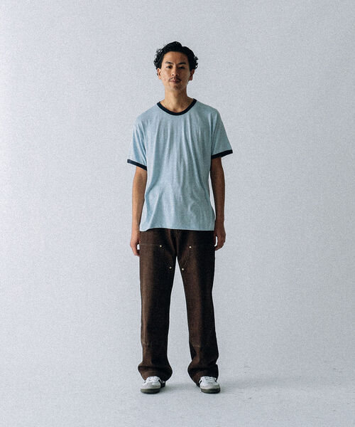 VAPORIZE(ヴェイパライズ)の「VAPORIZE / Damage Ringer T-Shirt(Tシャツ/カットソー・メンズ・ブルー/ブラウン・LARGE/X-LARGE/MEDIUM/SMALL)」の13枚目の写真
