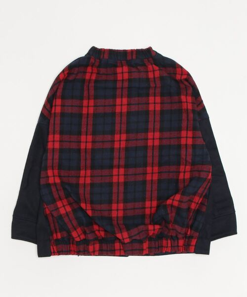 sandy(サンディー)の「【sandy】クルーネック裾ゴムブルゾン(ブルゾン・レディース・チャコールグレー/ブルー/キャメル・FREE)」の7枚目の写真