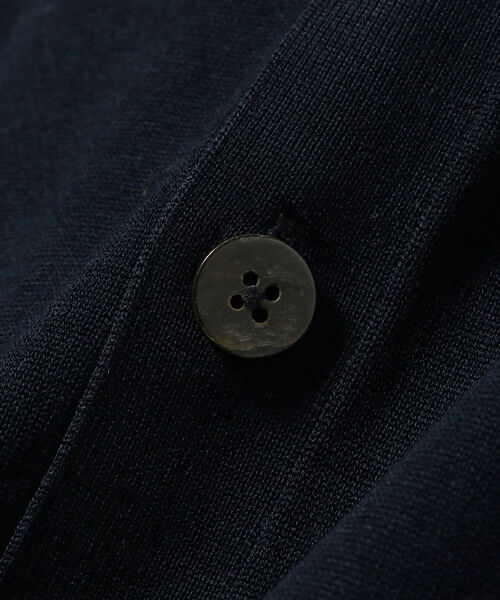 BEAMS LIGHTS（ビームスライツ）の「BEAMS LIGHTS / ハンドステッチ カーディガン（カーディガン/ボレロ・メンズ・ブラック/ネイビー・1/2/3/4）」の7枚目の写真