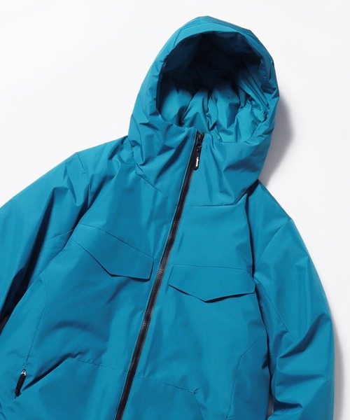 +phenix(プラスフェニックス)の「+phenix/プラスフェニックス GORE-TEX INFINIUM Down Jacket ダウンジャケット アウトドア GORE-TEX ワンポイント(ダウンジャケット/コート・メンズ・ブラック/カーキ/ブルー・M/L/XL)」の14枚目の写真