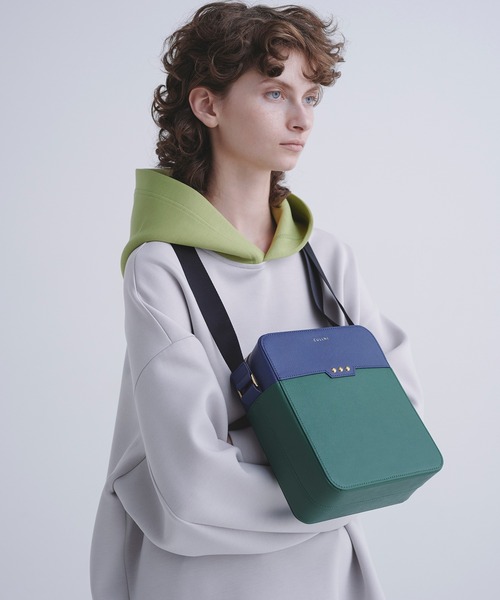 CULLNI◆パーカー/1/ポリエステル/GRN/23-SS-007 CULLNI（クルニ）の「23-SS-007 / CULLNI Logo Embroidery