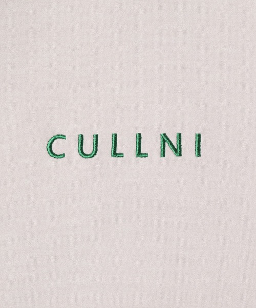 CULLNI◆パーカー/1/ポリエステル/GRN/23-SS-007 CULLNI（クルニ）の「23-SS-007 / CULLNI Logo Embroidery
