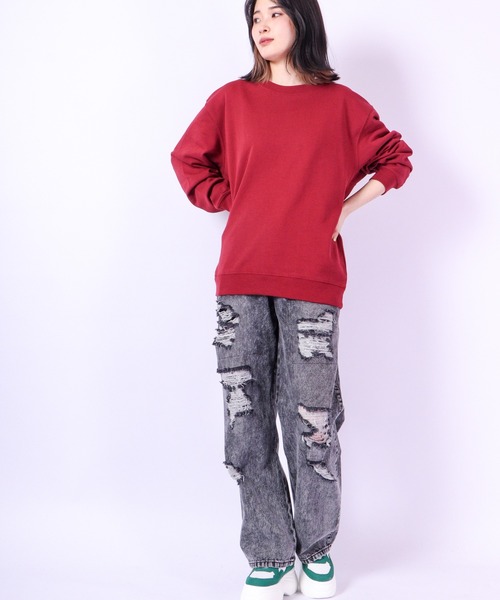 FUNALIVE（ファンアライブ）の「MARENGO ダメージデニムワイドパンツ（デニムパンツ・メンズ・サックスブルー/ブラック/ブルー/ブラック系その他2/ブルー系その他4/ブラック系その他/ブルー系その他3/ブルー系その他/ブルー系その他2・L/LL/M）」の14枚目の写真