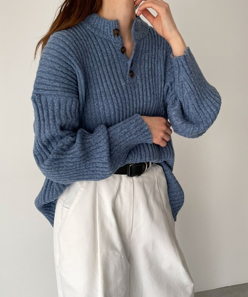美品☆canal jean レッドチョップワークス ニットプルオーバー CANAL JEAN（キャナルジーン）の「RED CHOP WORKS(レッドチョップ