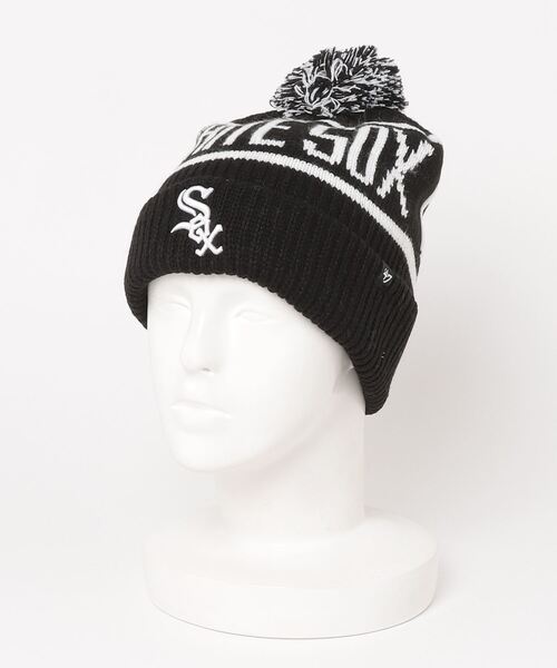 47Brand（フォーティーセブンブランド）の「【47Brand】White Sox Calgary '47 Cuff Knit（ニットキャップ/ビーニー）」 WEAR