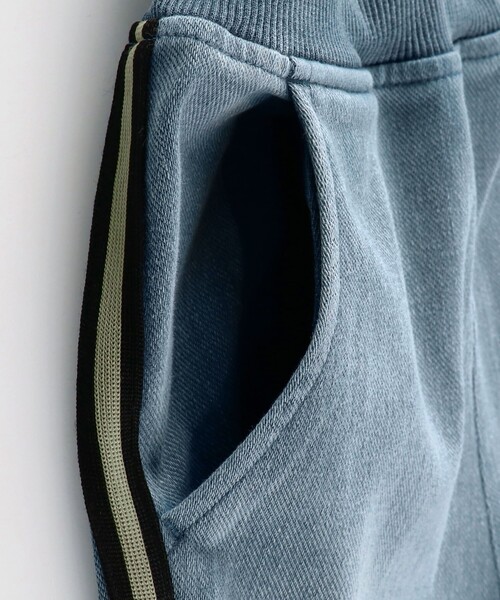 BRANSHES（ブランシェス）の「【サイドライン入り】ジョガーパンツ（スウェットパンツ・キッズ・ブラック/ブルー・150/90/130/160/120/100/110/140）」の9枚目の写真