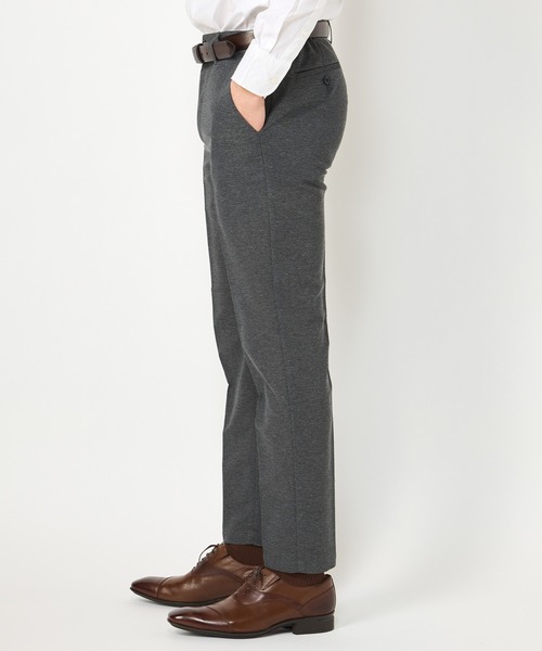 CROWDED CLOSET（クラウデッドクローゼット）の「イージーケア カラミパンツ（スラックス・メンズ・ネイビー/グレー・01/02/03/04）」の16枚目の写真