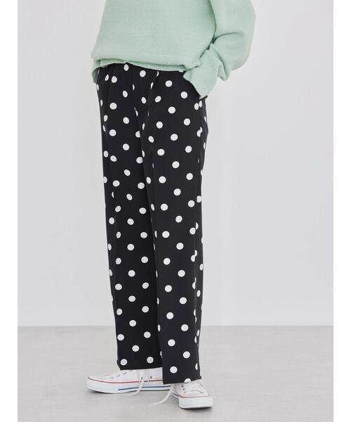 AMERICAN HOLIC(アメリカンホリック)の「美・美・美 プリントストレートパンツ(その他パンツ・レディース・ブラック/グリーン/その他14・M/L/S/XS)」の7枚目の写真