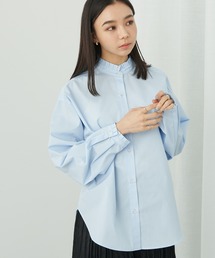 earth music&ecology | スタンドフリルブラウス(シャツ/ブラウス)
