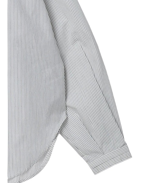 earth music&ecology（アースミュージックアンドエコロジー）の「スタンドフリルブラウス（シャツ/ブラウス・レディース・サックスブルー/オフホワイト/ホワイト系その他5/ブルー系その他7・FREE）」の6枚目の写真