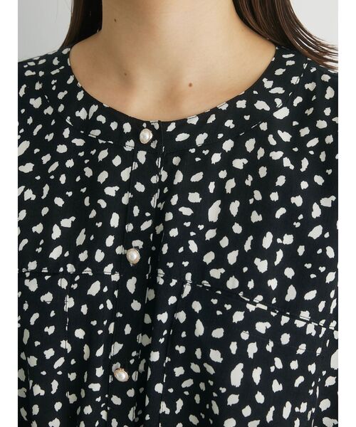 ELENCARE DUE（エレンカーレデュエ）の「・ELENCARE　DUE　ダルメシアンワンピース（ワンピース・レディース・ブラック/モカ/アイボリー・FREE）」の6枚目の写真