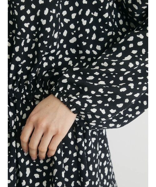 ELENCARE DUE（エレンカーレデュエ）の「・ELENCARE　DUE　ダルメシアンワンピース（ワンピース・レディース・ブラック/モカ/アイボリー・FREE）」の8枚目の写真