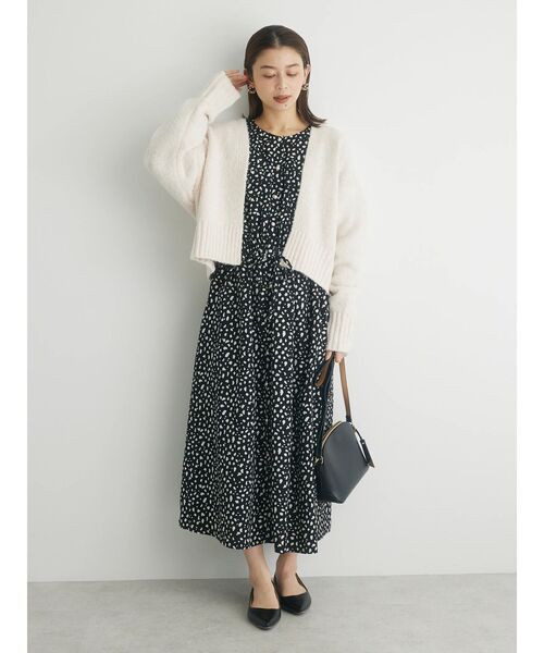 ELENCARE DUE（エレンカーレデュエ）の「・ELENCARE　DUE　ダルメシアンワンピース（ワンピース・レディース・ブラック/モカ/アイボリー・FREE）」の12枚目の写真