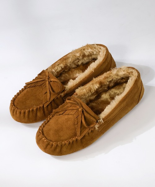 LibertyDoll（リバティードール）の「フラットモカシンレースボアスリッポンシューズ（モカシン/デッキシューズ・レディース・ライトグレー/ダークグレー/キャメル/ブラック/ダークブラウン/ネイビー/ベージュ/グレー系その他/ライトグレー系1/ブラック系1/ダークブラウン系1/その他1・S/LL/L/M）」の20枚目の写真