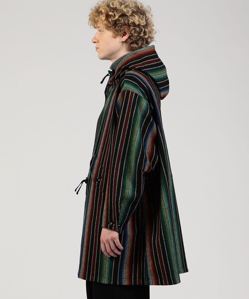 MONITALY（モニタリー）の「MONITALY Czech Coat フーデッドコート（その他アウター・メンズ・ブラック系その他・38/40）」の2枚目の写真