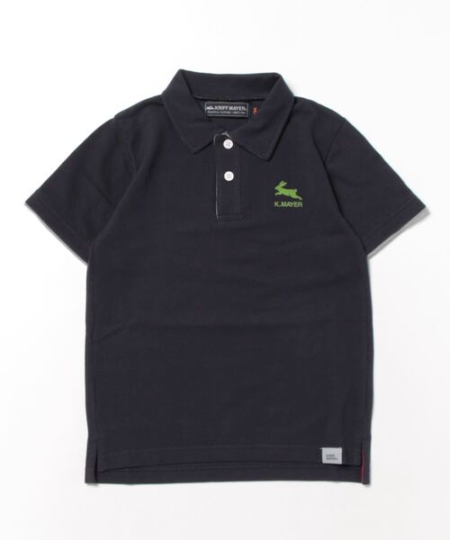 KRIFF MAYER Kid's Collection（クリフメイヤーキッズコレクション）の「《WEB限定》おめかし ポロシャツ（ポロシャツ・キッズ・オフホワイト/グレー/ネイビー/ブラック・140/120/130/170/160/150）」の4枚目の写真