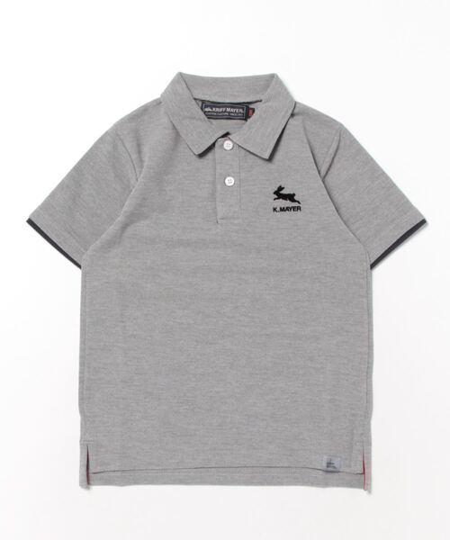 KRIFF MAYER Kid's Collection（クリフメイヤーキッズコレクション）の「《WEB限定》おめかし ポロシャツ（ポロシャツ・キッズ・オフホワイト/グレー/ネイビー/ブラック・140/120/130/170/160/150）」の3枚目の写真